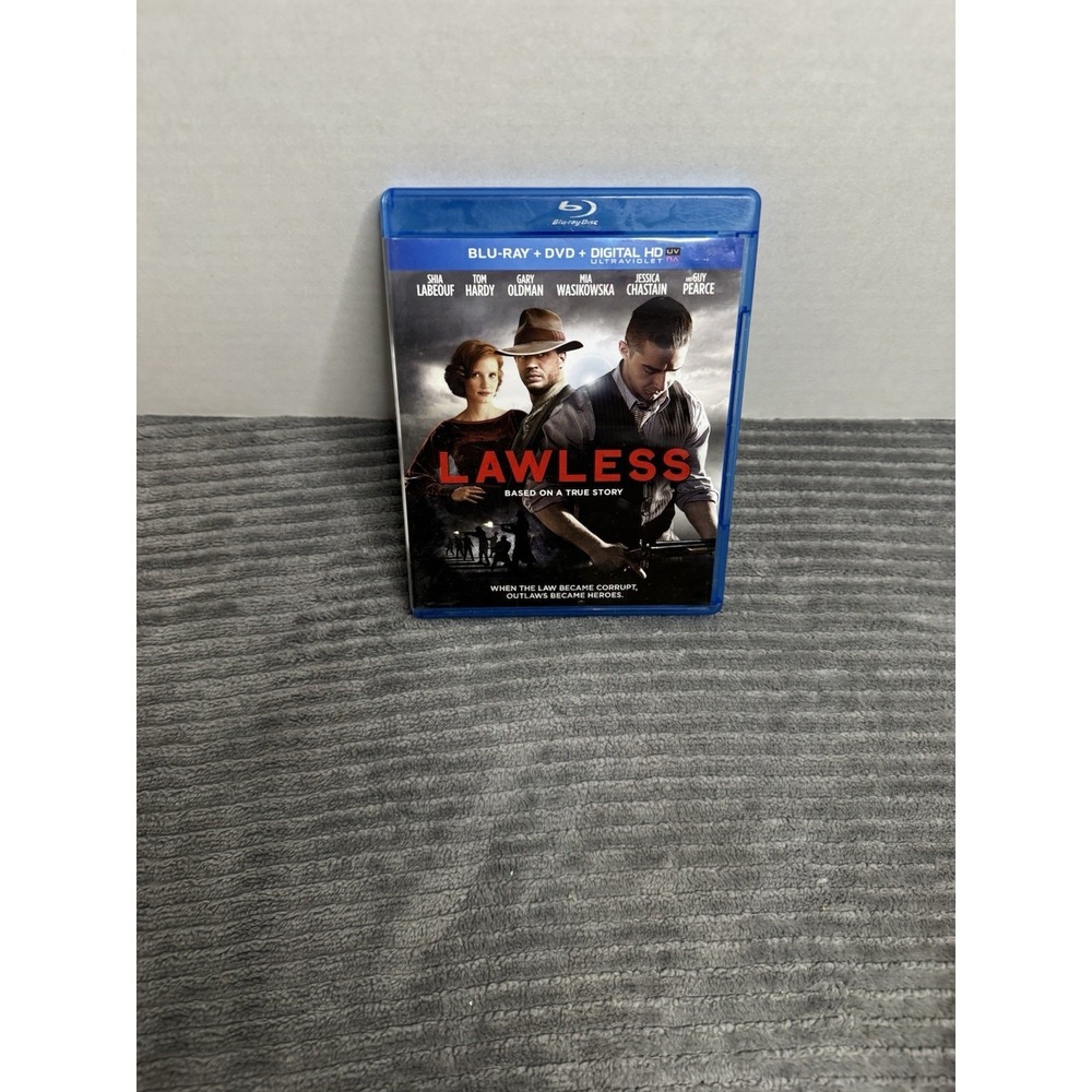 LAWLESS Tom Hardy Jessica Chastain‎ --  BLU-RAY Only
